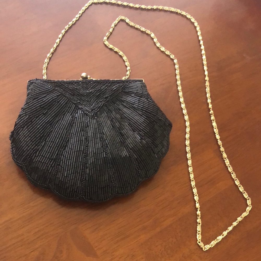 La Regale Ltd black purse